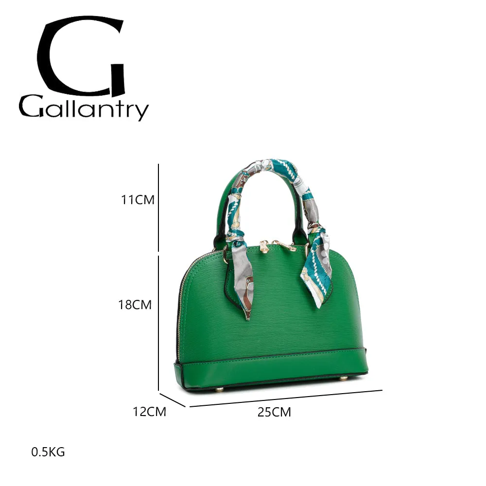 Gallantry Paris La Marlowe petit sac Coffee à foulard