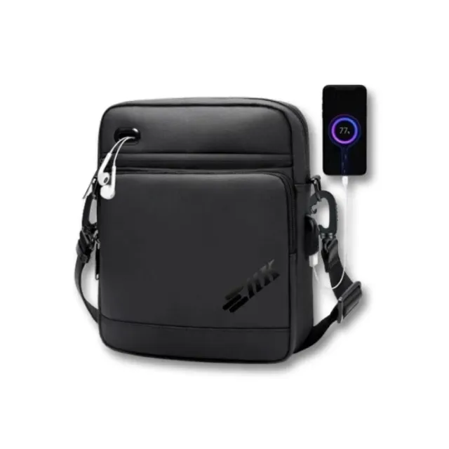 Maison Sacoches Ryven Sacoche Noire USB étanche