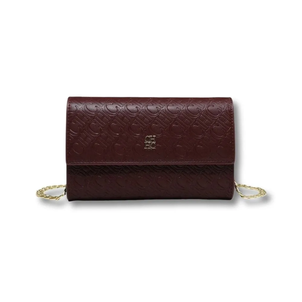 Maison Sacoches Mademoiselle Petit Sac Bandoulière Noir chaîne dorée