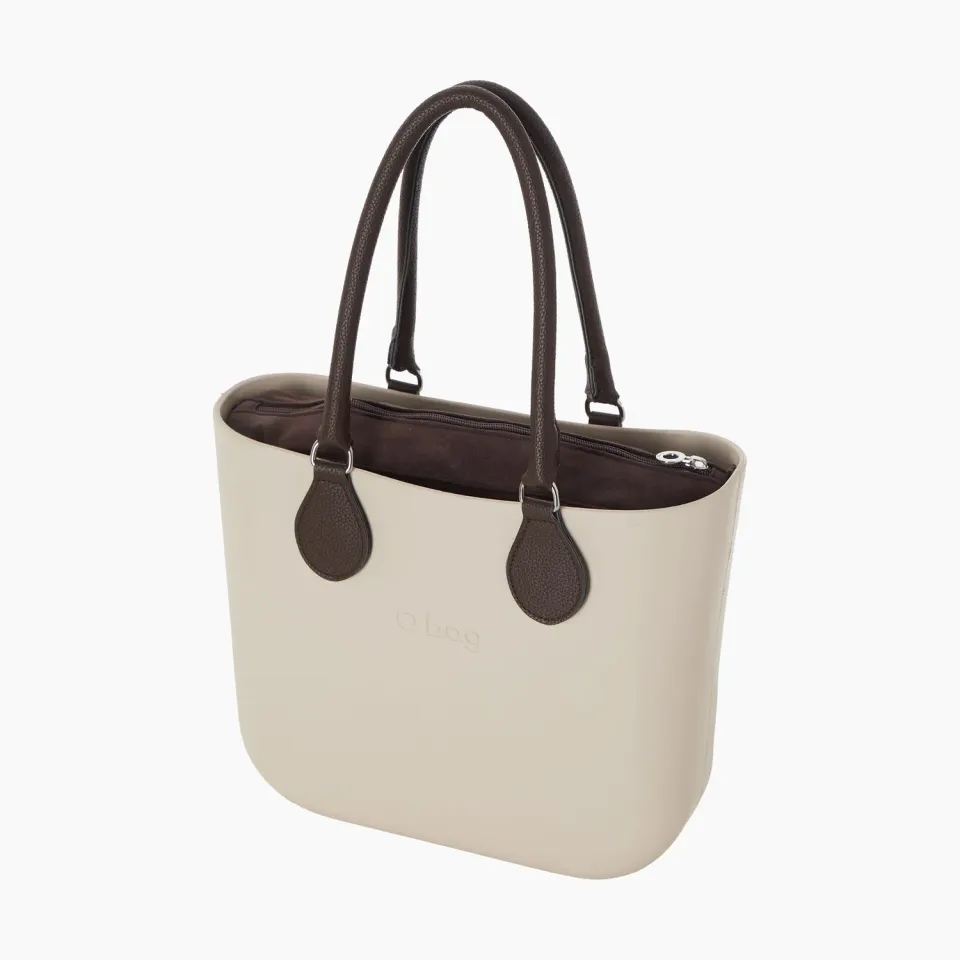 O bag Mini Midi sac sable effet suédé
