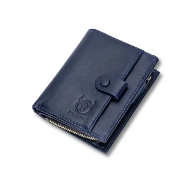 Maison Sacoches Kelyo portefeuille homme cuir bleu marine