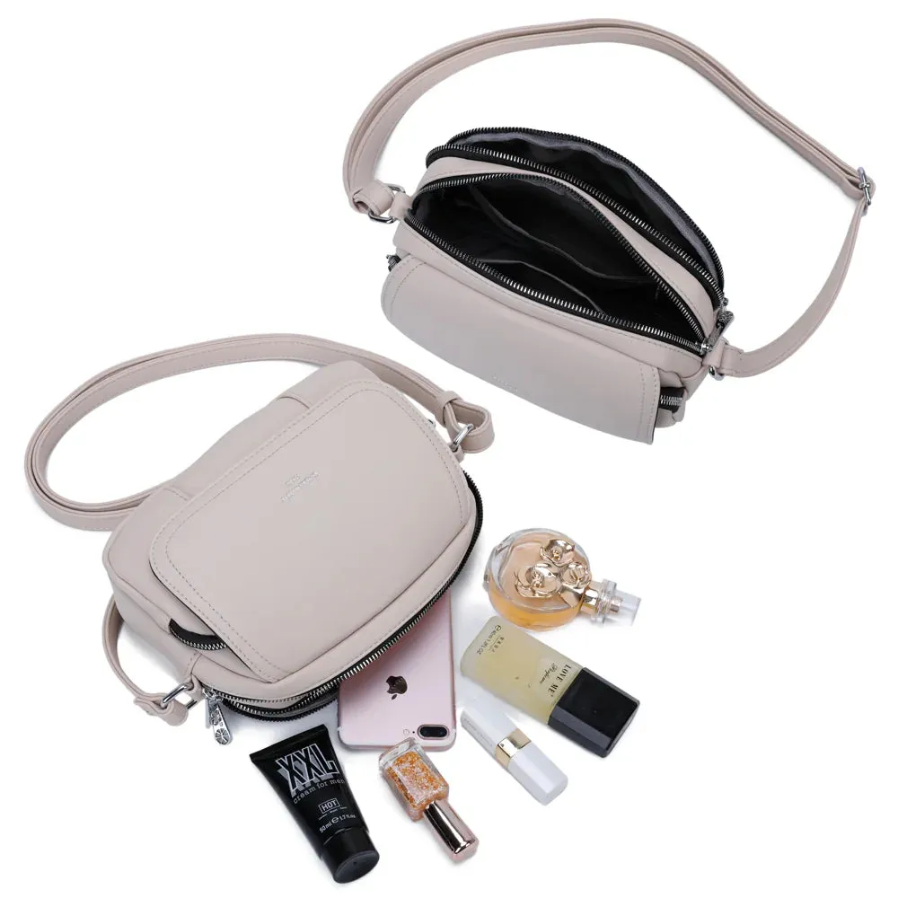 Gallantry Paris Le Charme Compact Sac bandoulière Camel