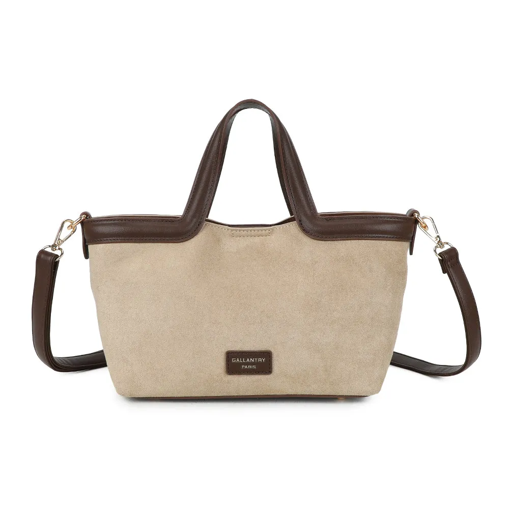 Gallantry Paris Horizon Chic sac à main Noir bicolore