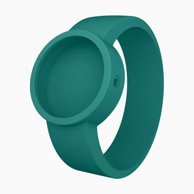 O bag O clock bracelet montre bleu eau L