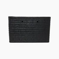 O bag Beach corps sac gomme noir