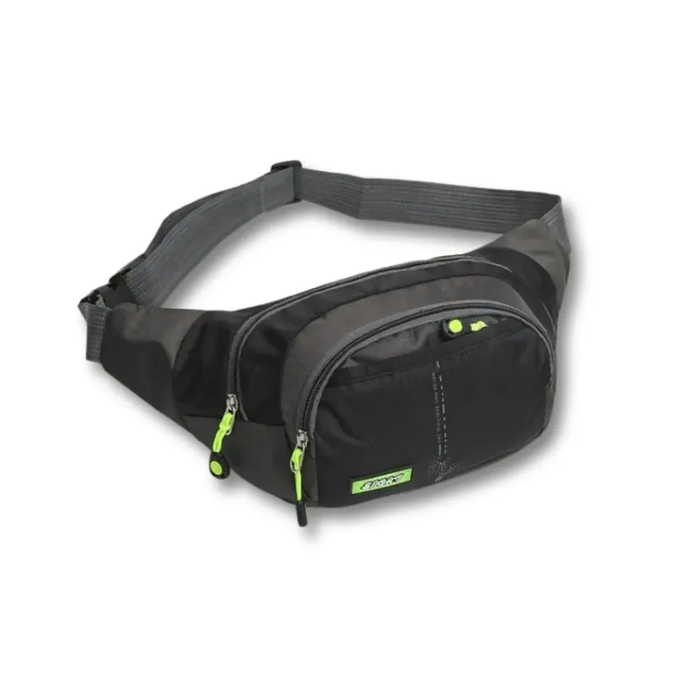 Maison Sacoches Merik sacoche banane sport noir