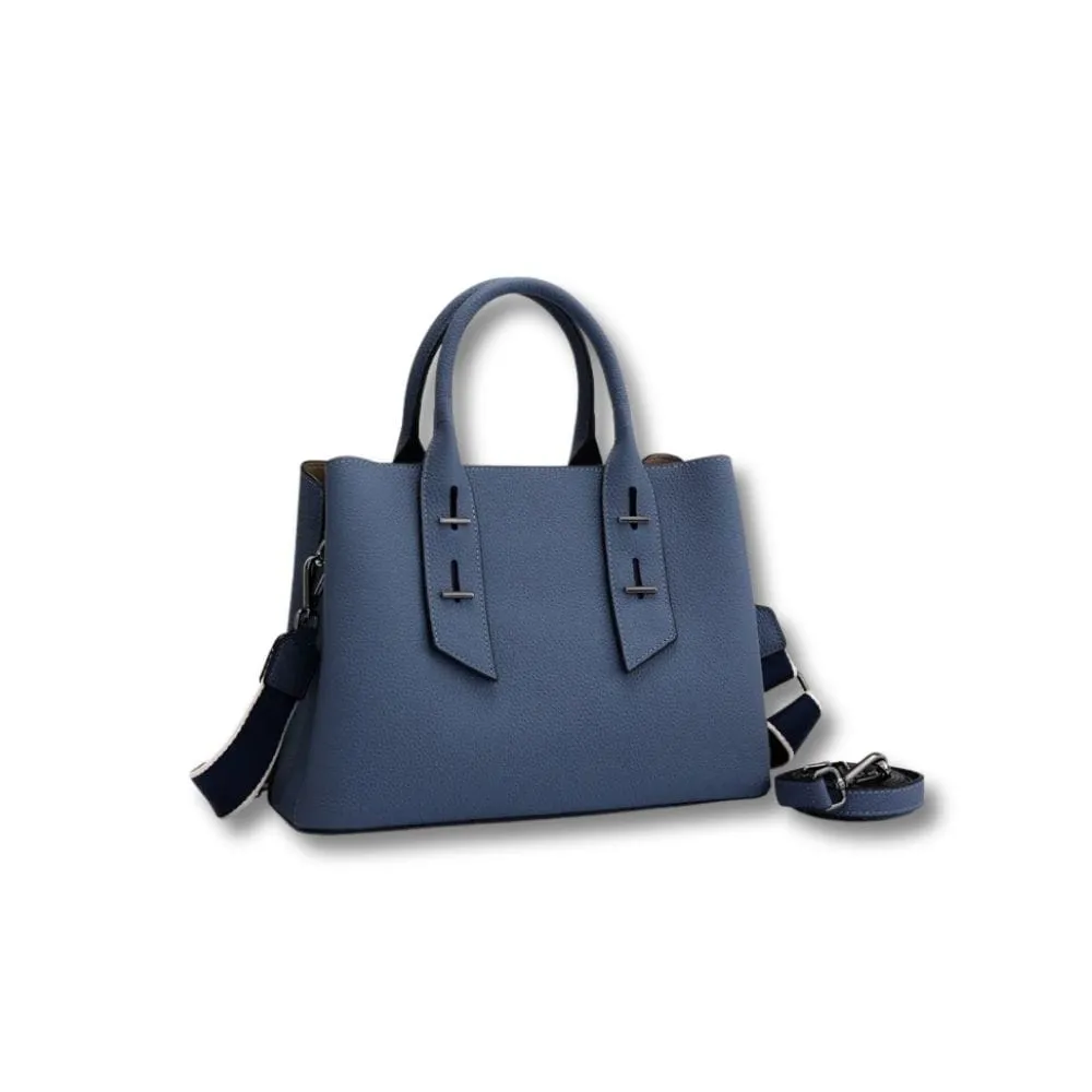 Maison Sacoches Alma sac à main cuir camel