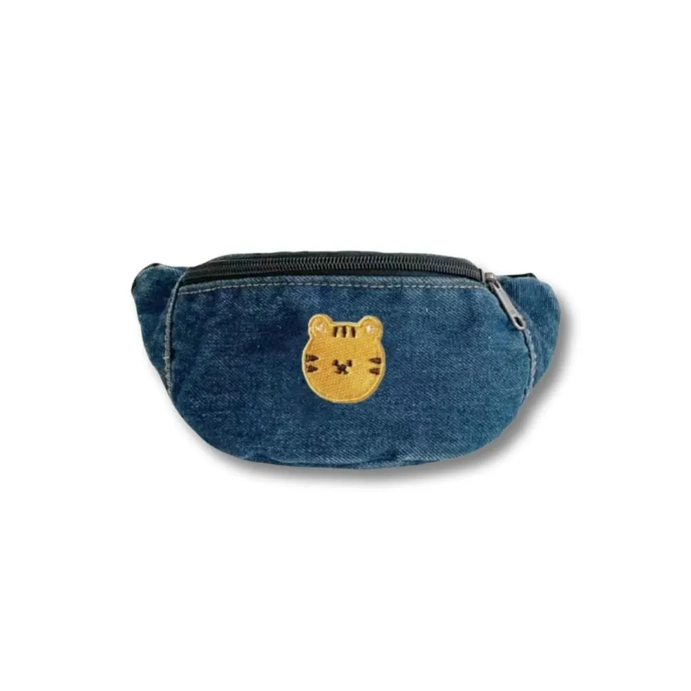 Maison Sacoches Bluey banane enfant jean réglable