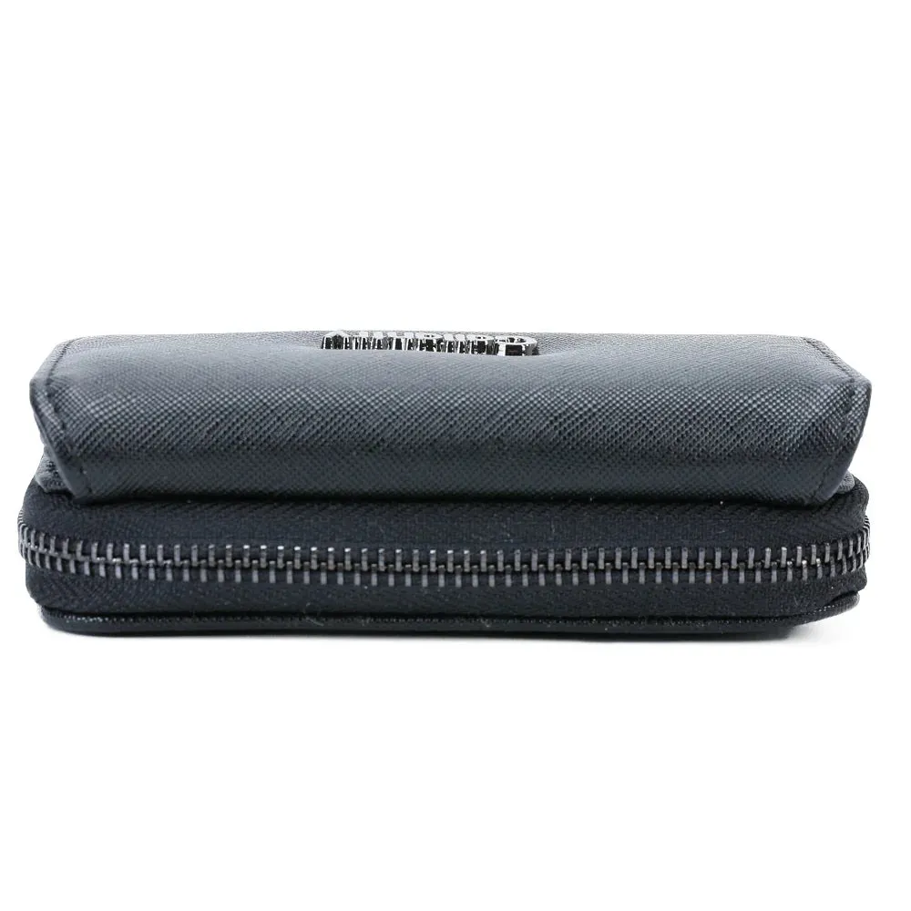 Gallantry Le petit Complice portefeuille femme noir saffiano