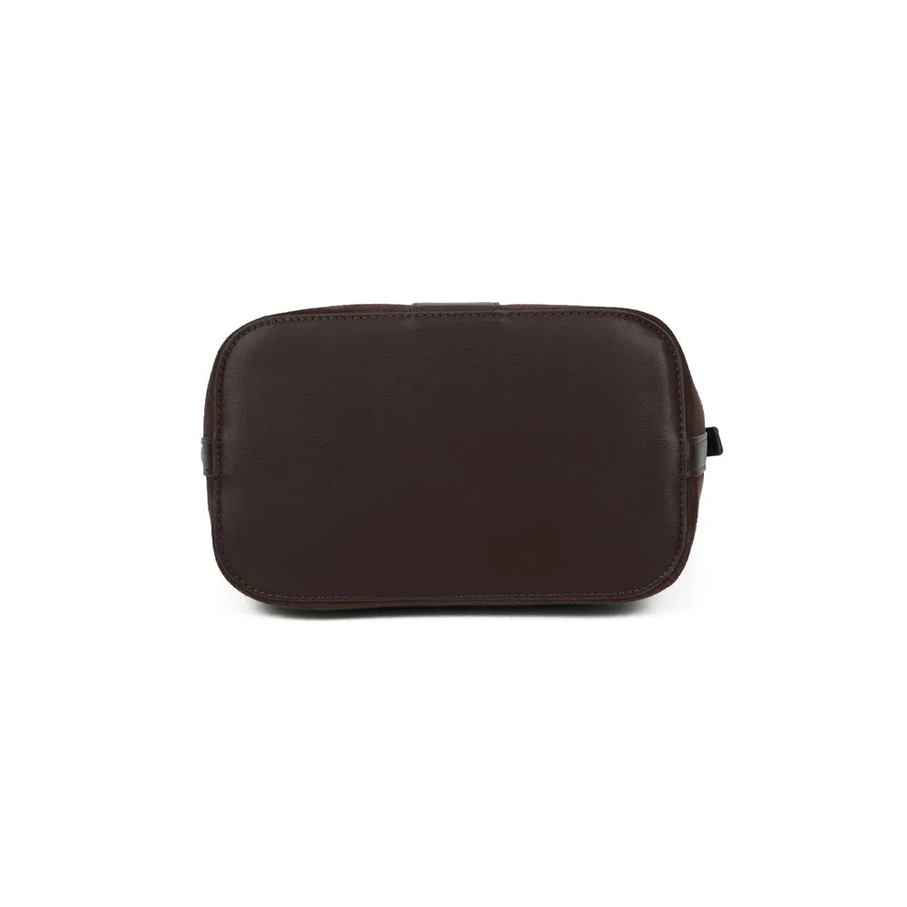 Gallantry Paris Sibylle sac seau coffee suédine