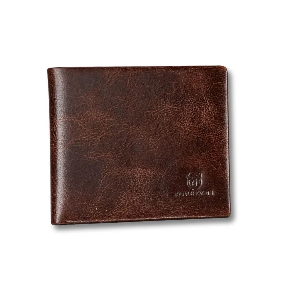 Maison Sacoches Brava porte-monnaie homme cuir café