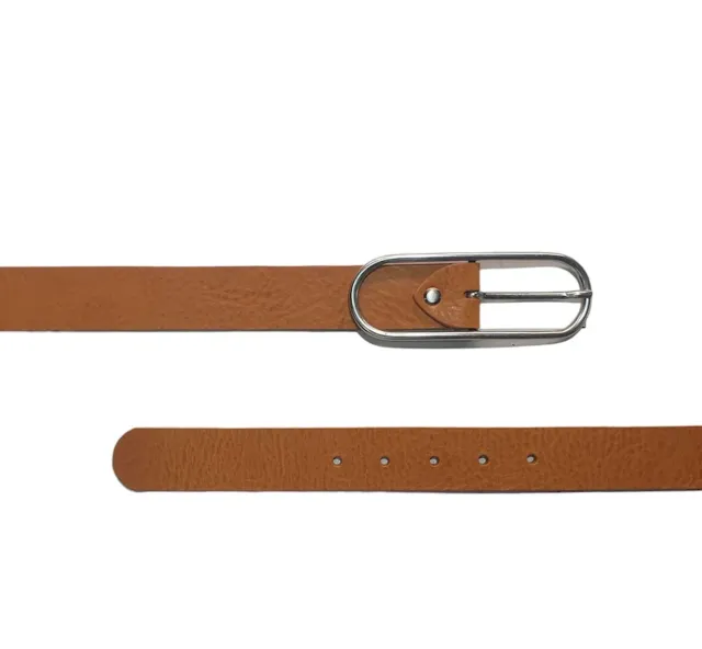 Hexagone Cuir Bella ceinture cuir femme noire 90 cm