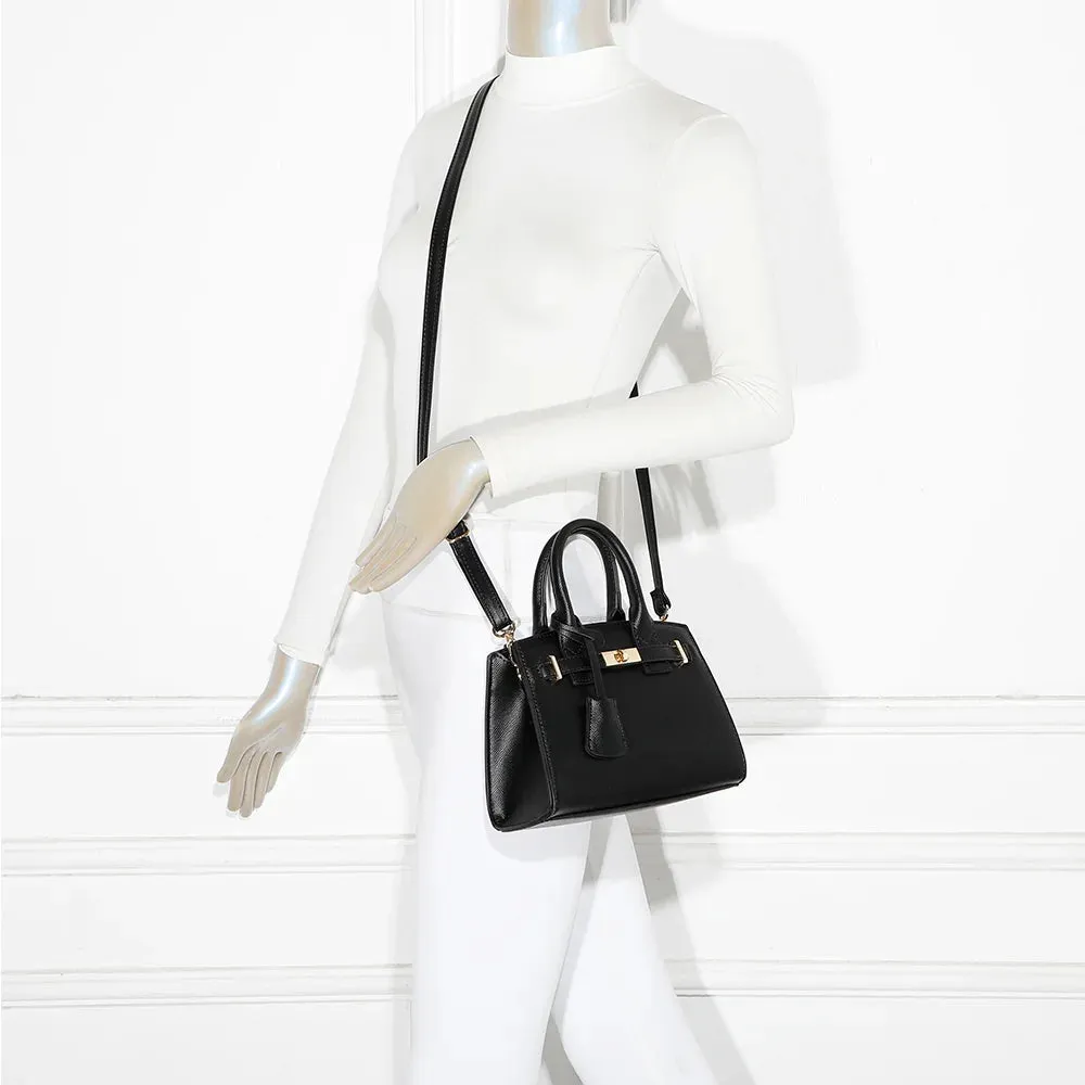 Gallantry Paris Giulia petit sac saffiano bordeaux