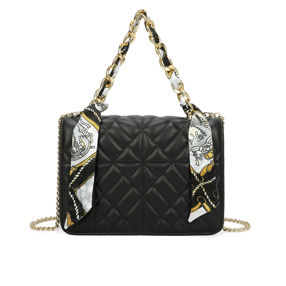 Gallantry Quilted Éclat sac bandoulière Rouge matelassé