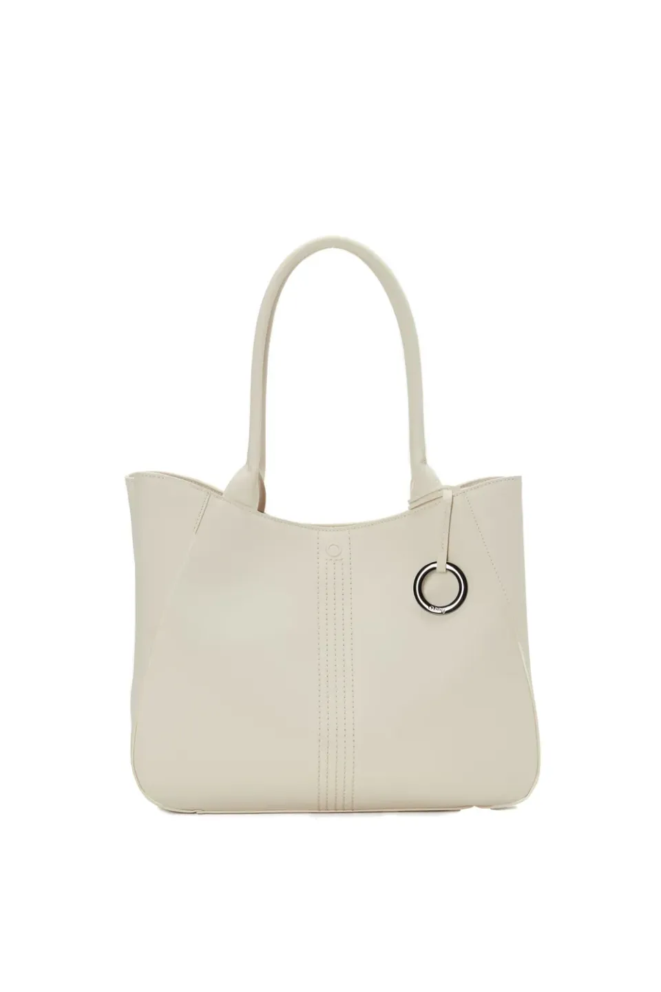 O bag Courmayeur sac shopper tissu gommé beurre