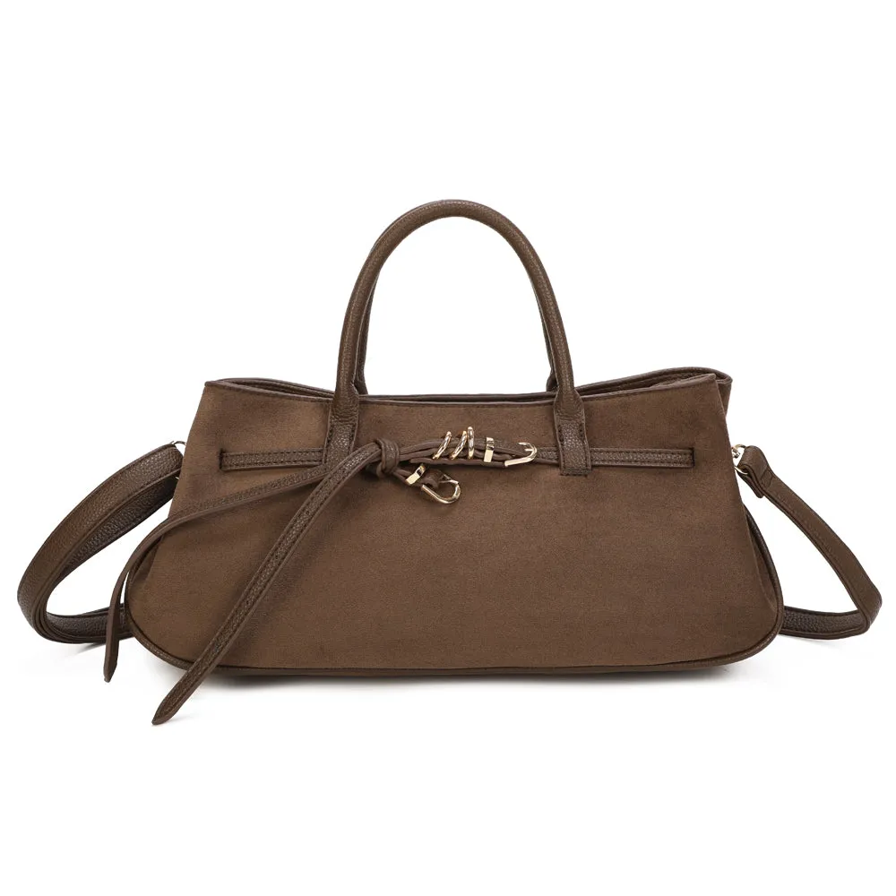 Gallantry Paris Lunéa sac à main coffee allongé doré