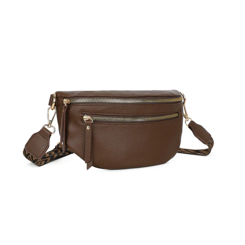 Gallantry Elégia sac banane coffee textile