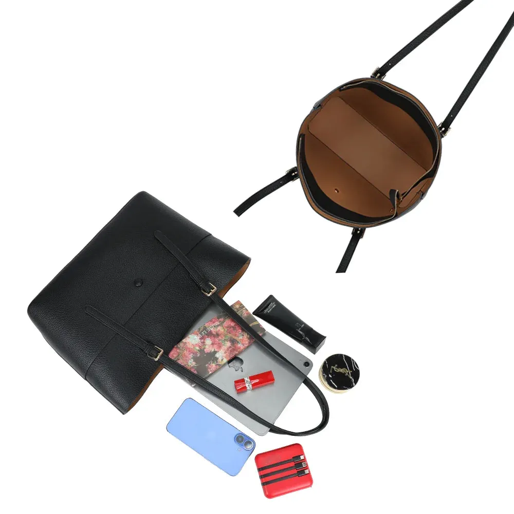 Gallantry Le Grandor sac cabas bordeaux zippé