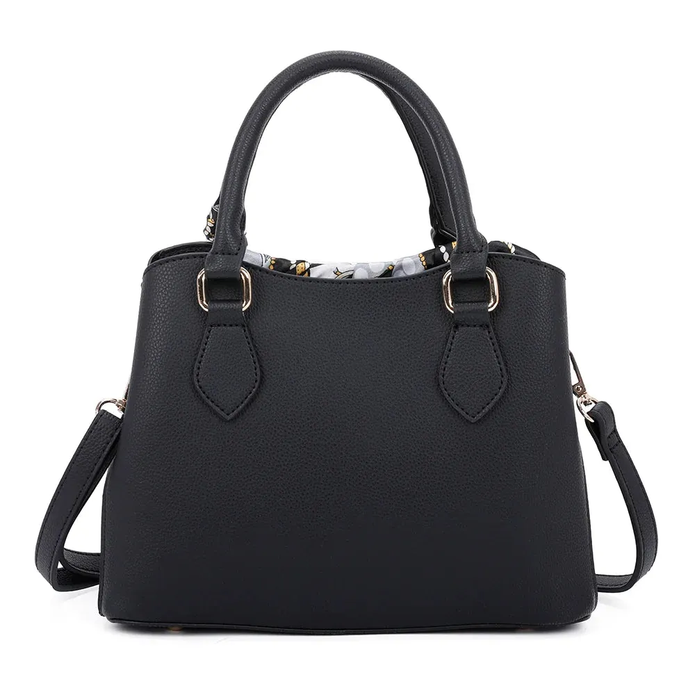 Gallantry Paris La Mystérieuse Sac main Beige foulard doré