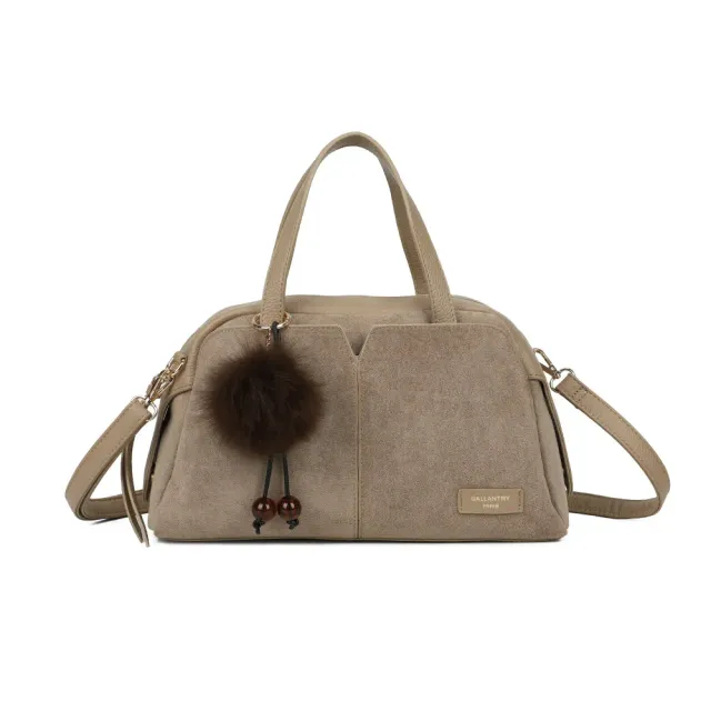 Gallantry La Brune sac à main Coffee suédine