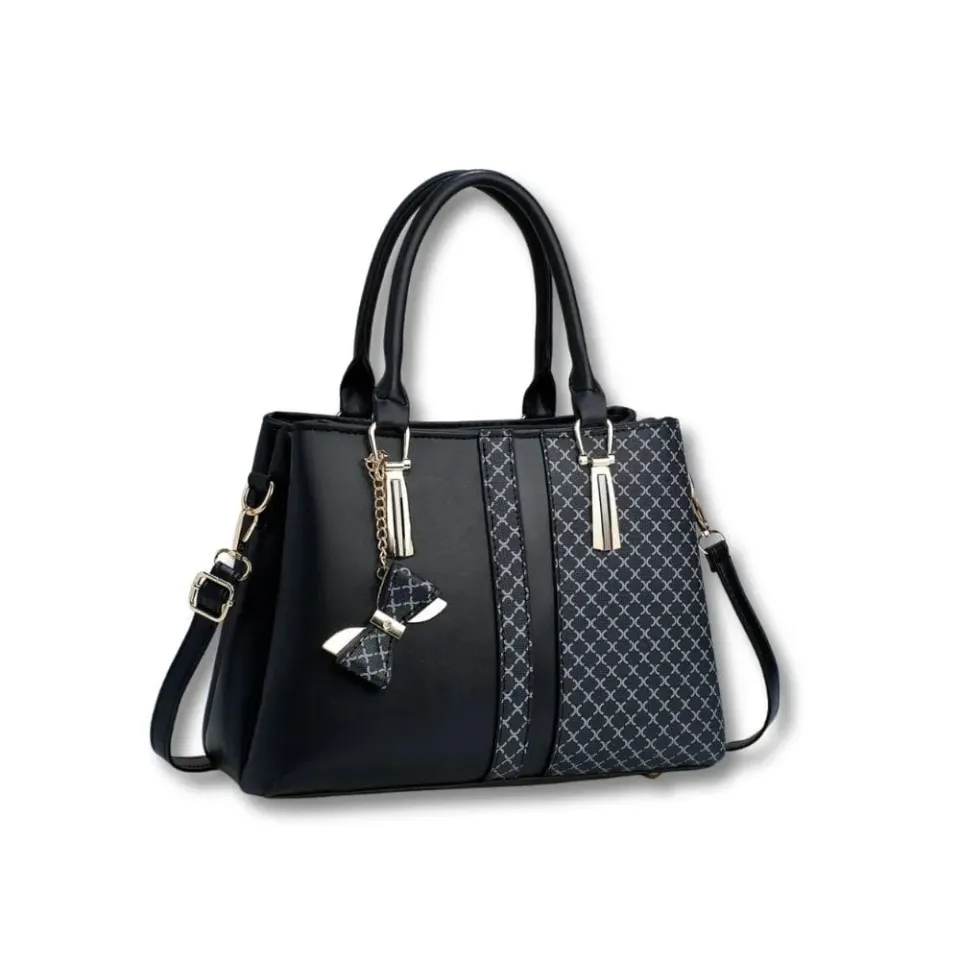 Maison Sacoches Jeanne sac bandoulière femme Noir