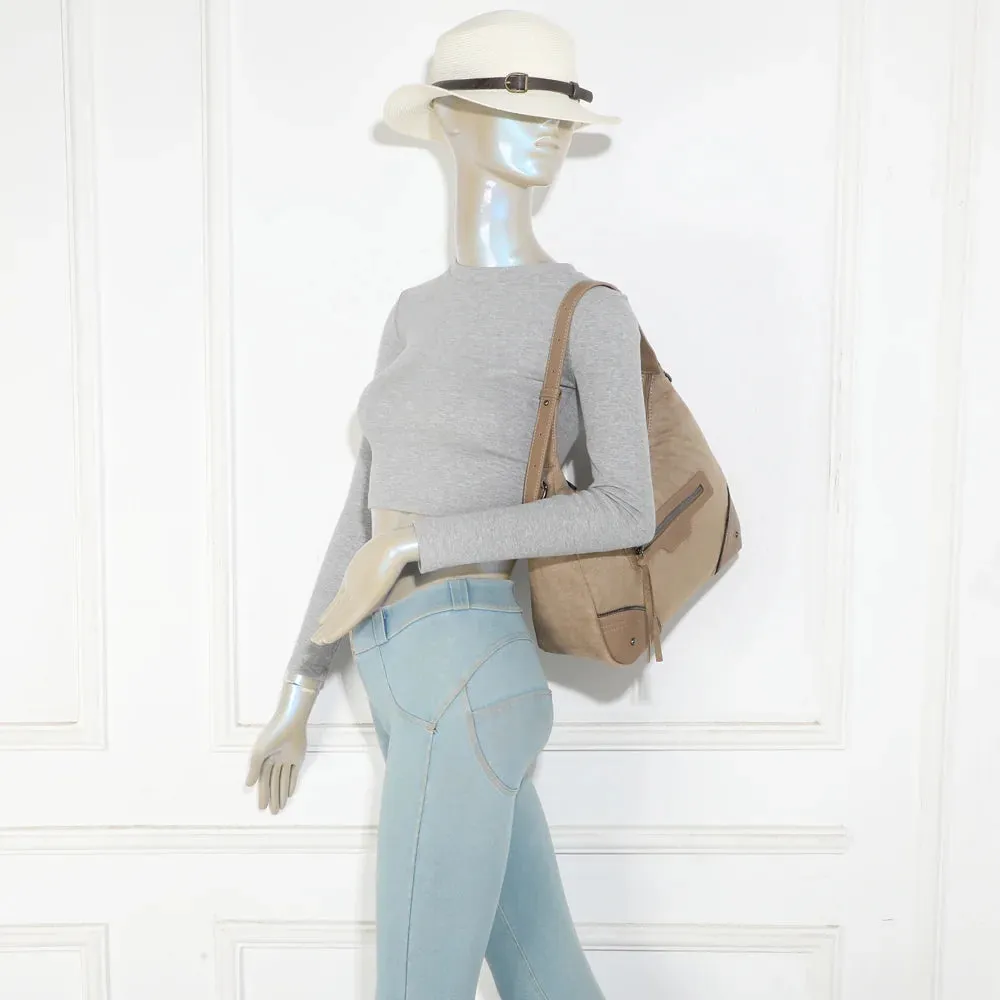 Gallantry Paris Le Songe Sac épaule D.Taupe effet suédé
