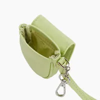 O bag Coins porte-monnaie vert sellerie