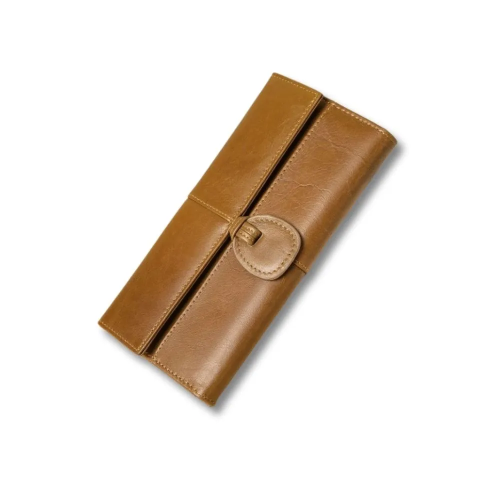 Maison Sacoches Eléora porte-monnaie femme cuir noir
