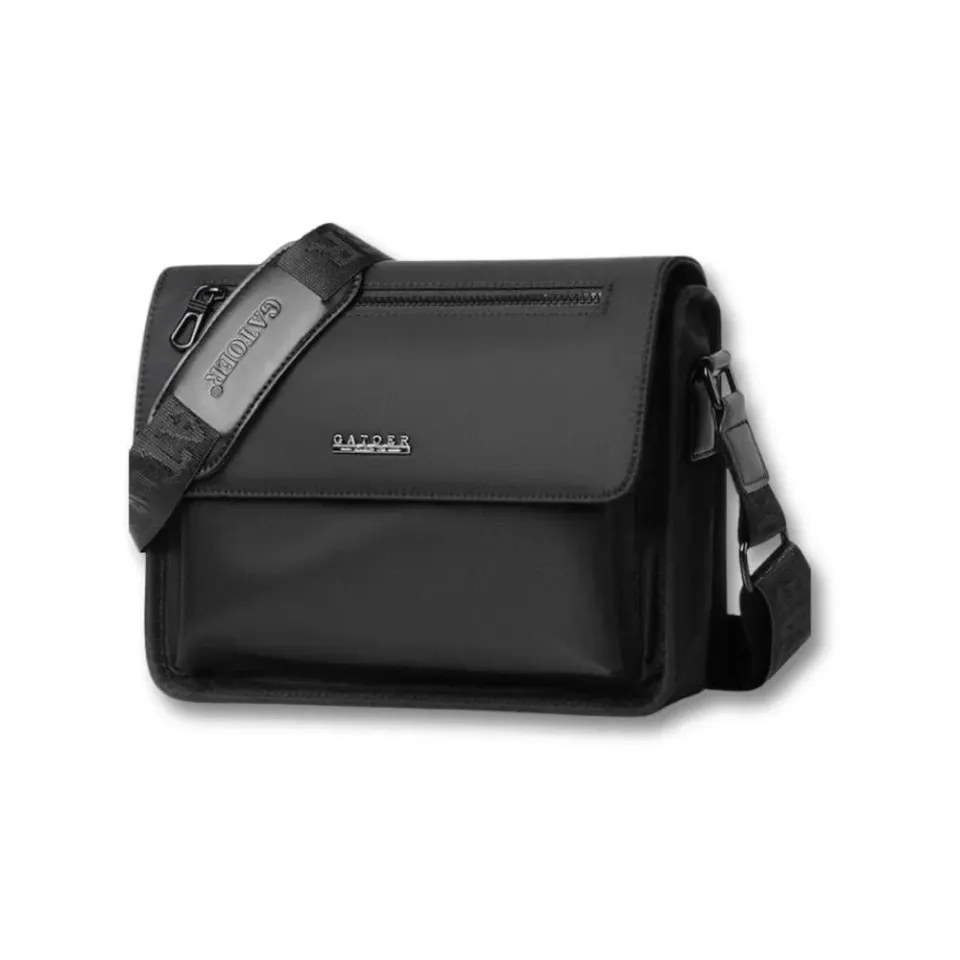 Maison Sacoches Erion cartable homme noir imperméable