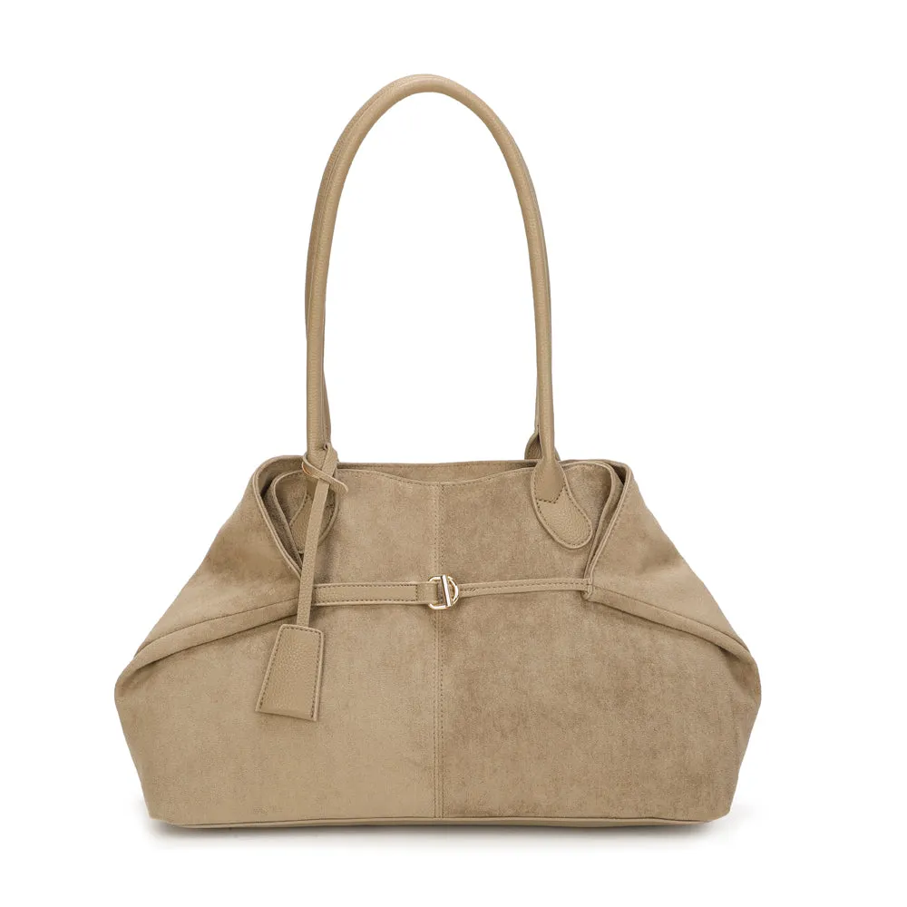 Gallantry Paris Insolente cabas suedine noir