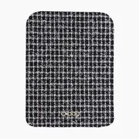 O bag O pocket rabat sac argent lamé