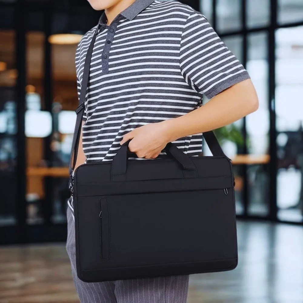 Maison Sacoches Belran porte-documents homme bleu 15,6"