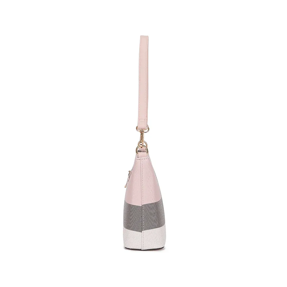 Gallantry Paris Celina sac carreaux taupe baguette