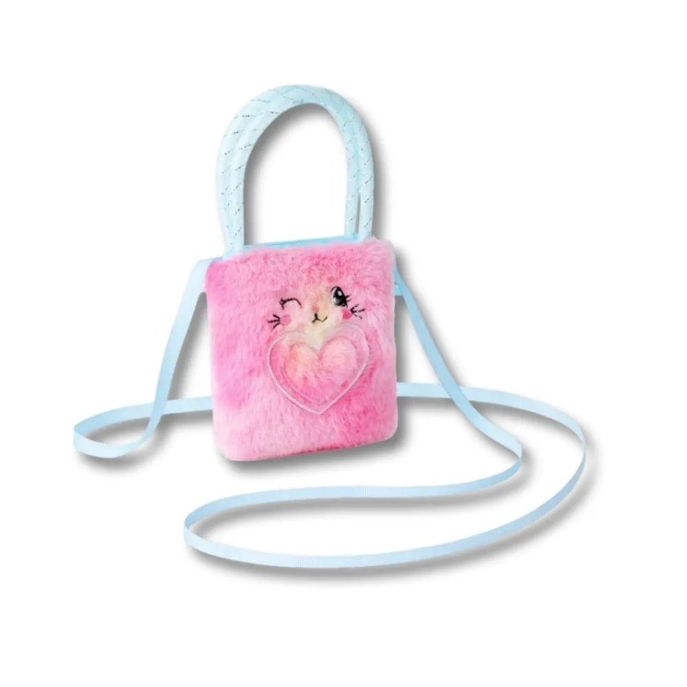 Maison Sacoches Ploumi sac peluche enfant doux 13 cm