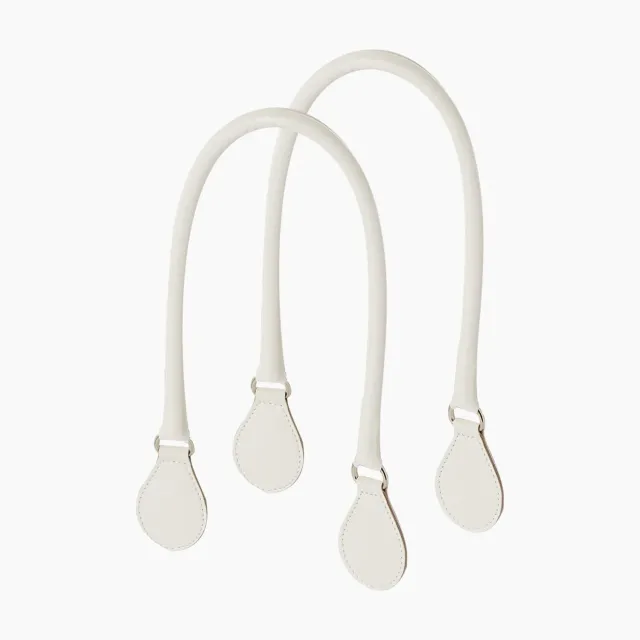 O bag anse longue tubulaire latte