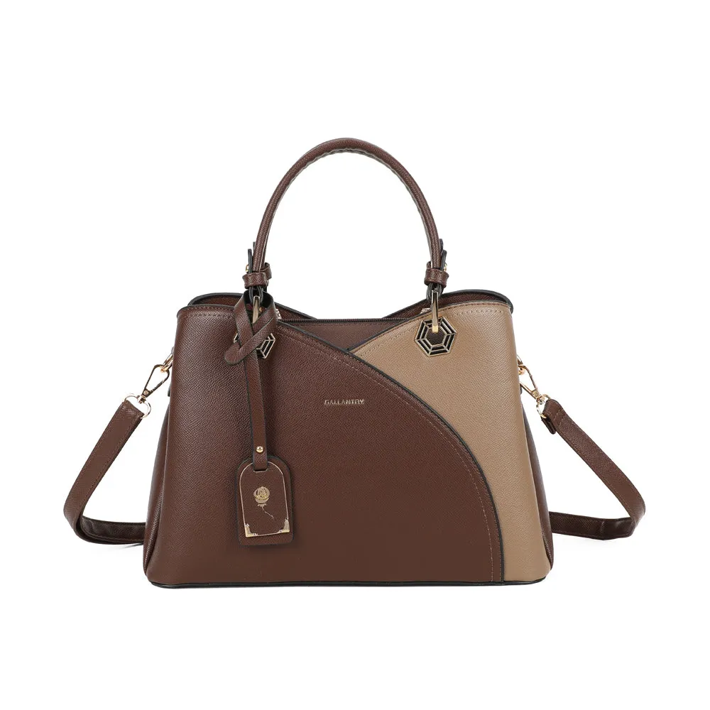 Gallantry Harmonie Trio sac à main rose foncé bicolore