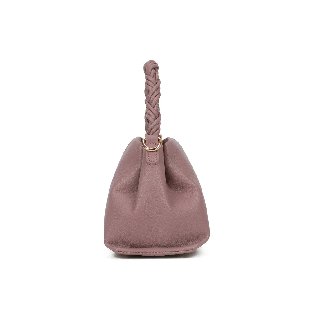 Gallantry Paris Cordélia petit sac poignée tressée noir