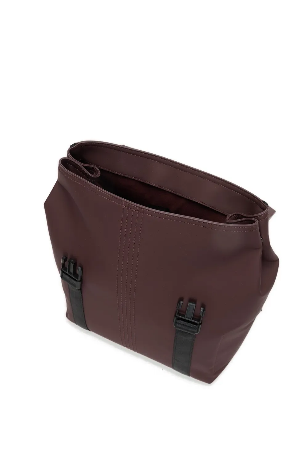 O bag Livigno sac à dos tissu gommé bordeaux