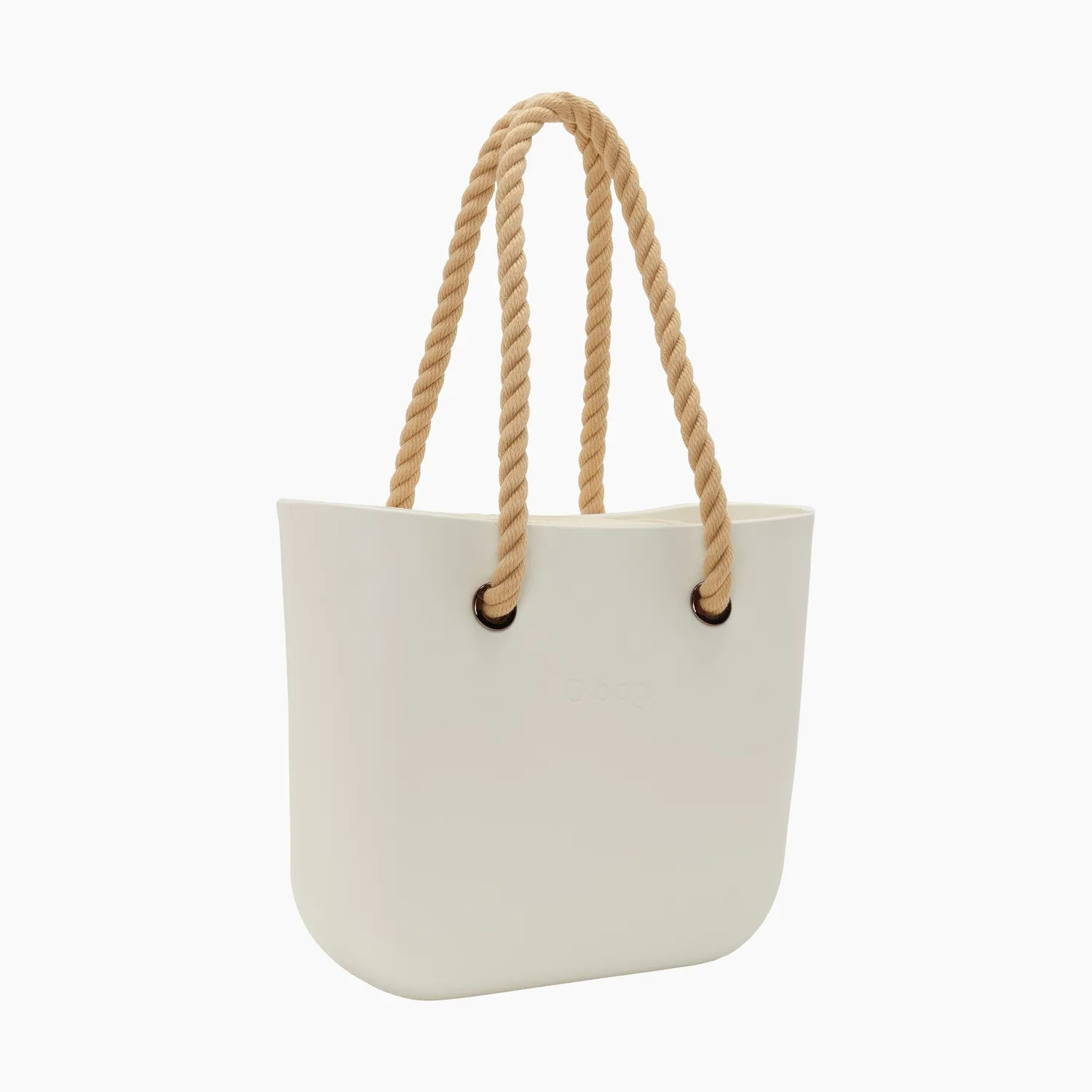 O bag Mini sac à main canvas anses cordes complet