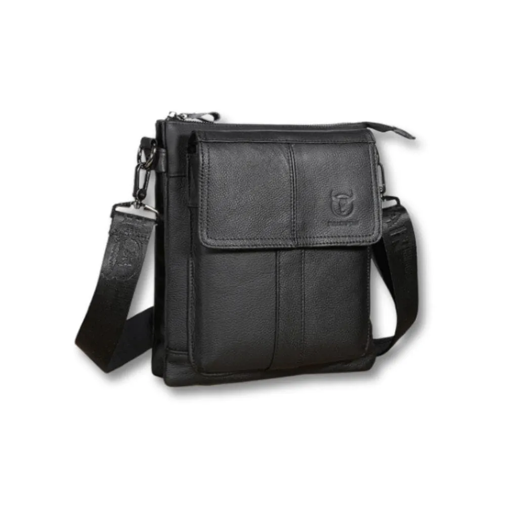 Maison Sacoches Captain sacoche cuir homme marron