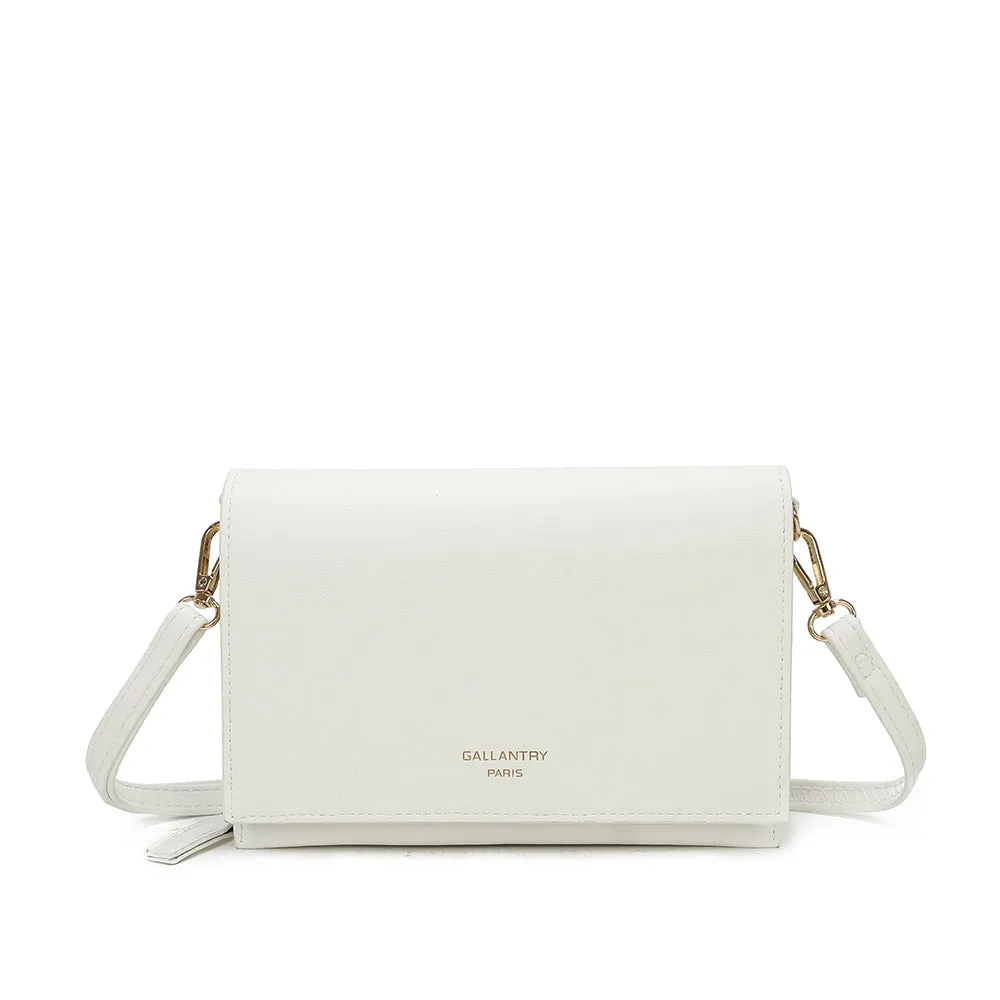 Gallantry Alessia pochette bandoulière noir compartiments
