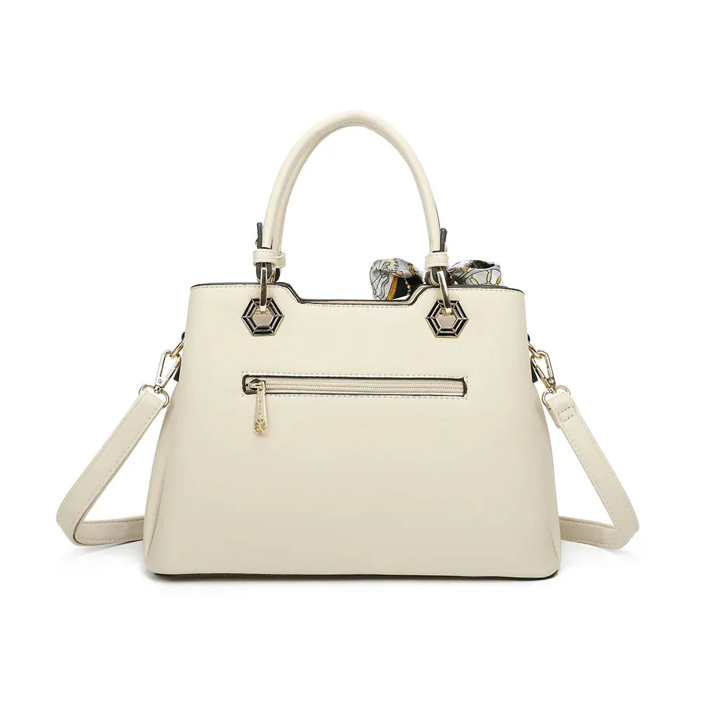 Gallantry Paris Fiora Pop sac à main vert foncé grainé