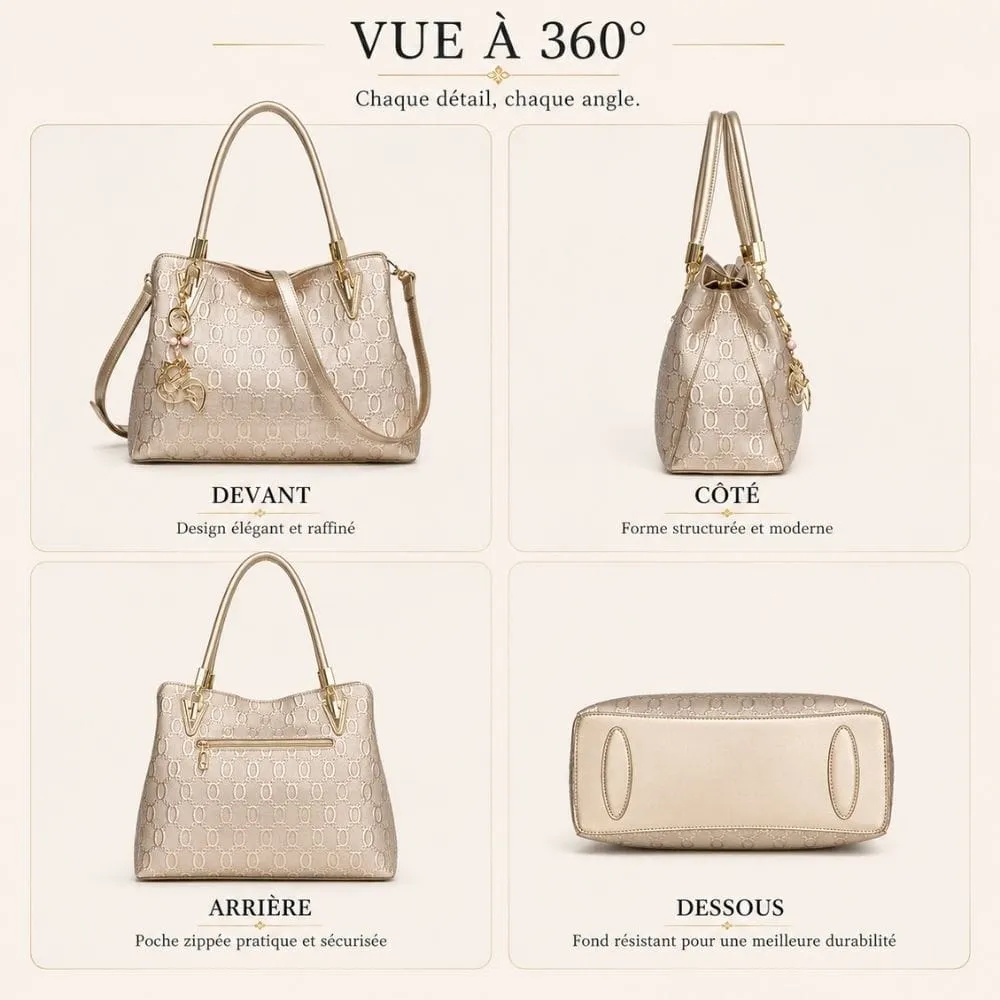 Maison Sacoches Camille sac bandoulière cuir souple tablette