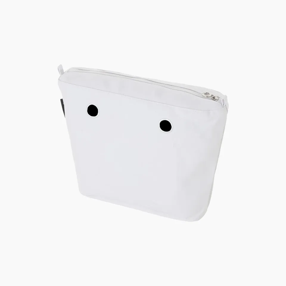 O bag mini sac intérieur toile blanche