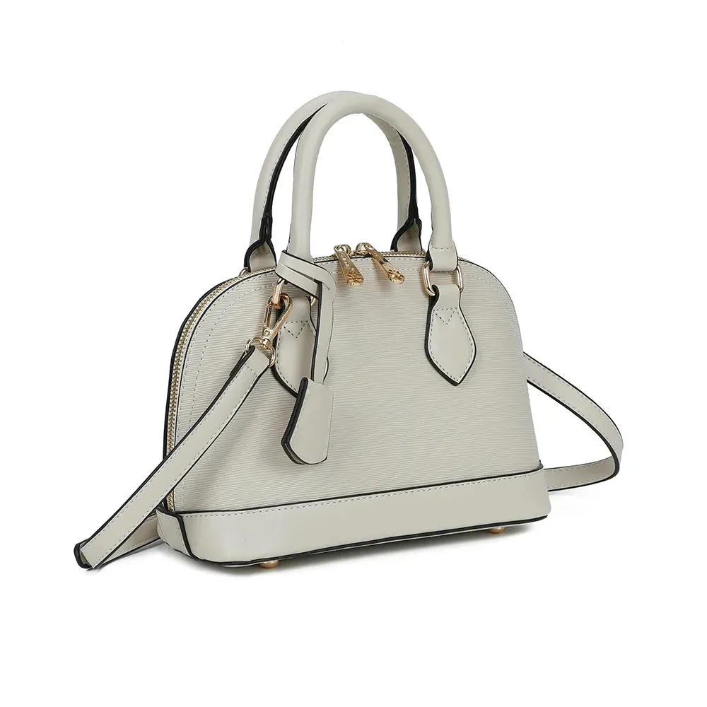 Gallantry Paris L'Éclat Mini sac à main Noir bombé