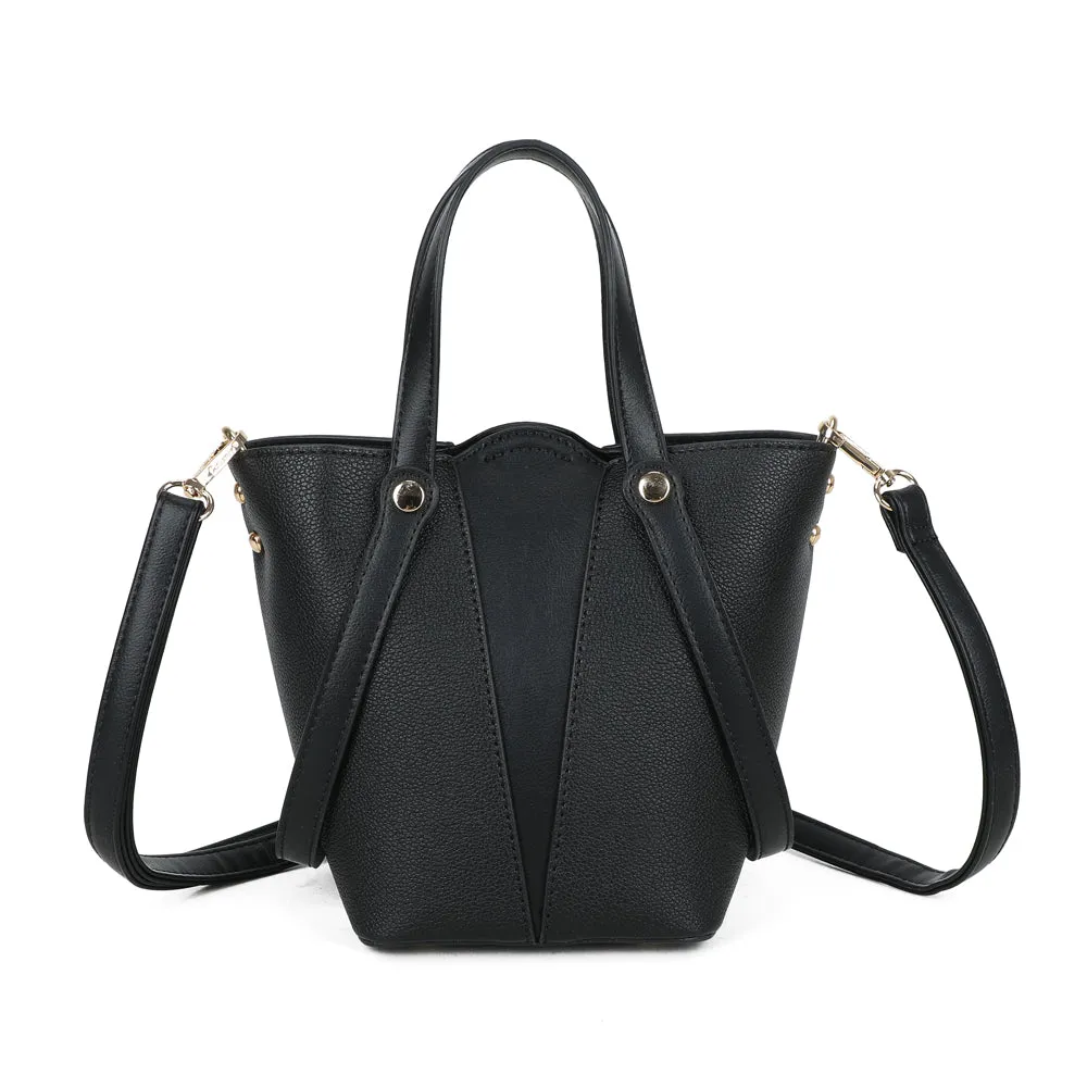 Gallantry Paris Airy Style mini sac noir structuré