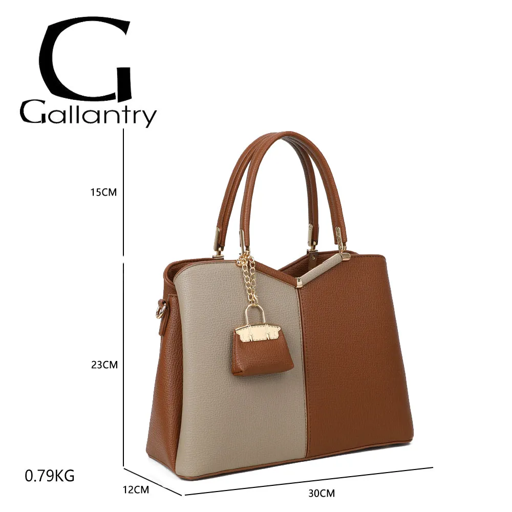 Gallantry Serena Duo sac main Marron bicolore