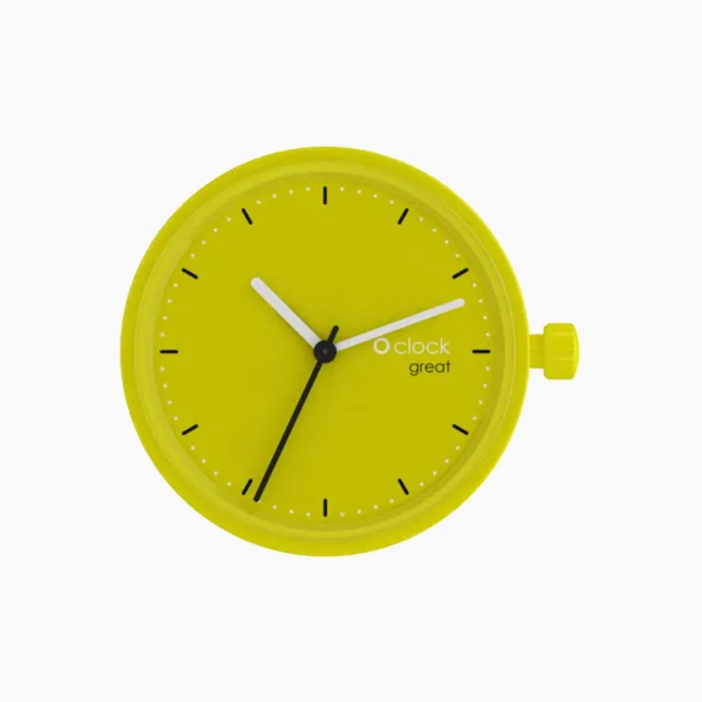 O bag O Clock Great mécanisme montre lime tone