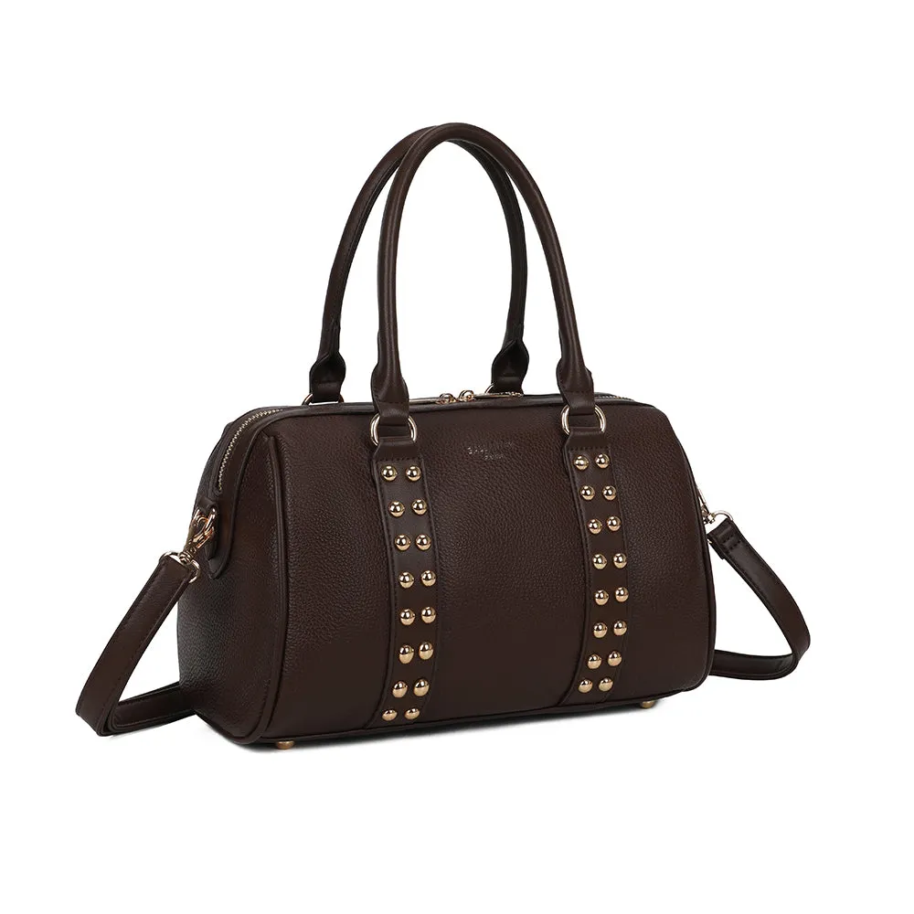 Gallantry Le Calven sac bowling coffee clouté