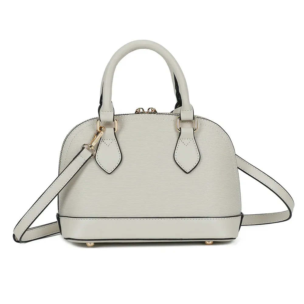 Gallantry Paris L'Éclat Mini sac à main Noir bombé